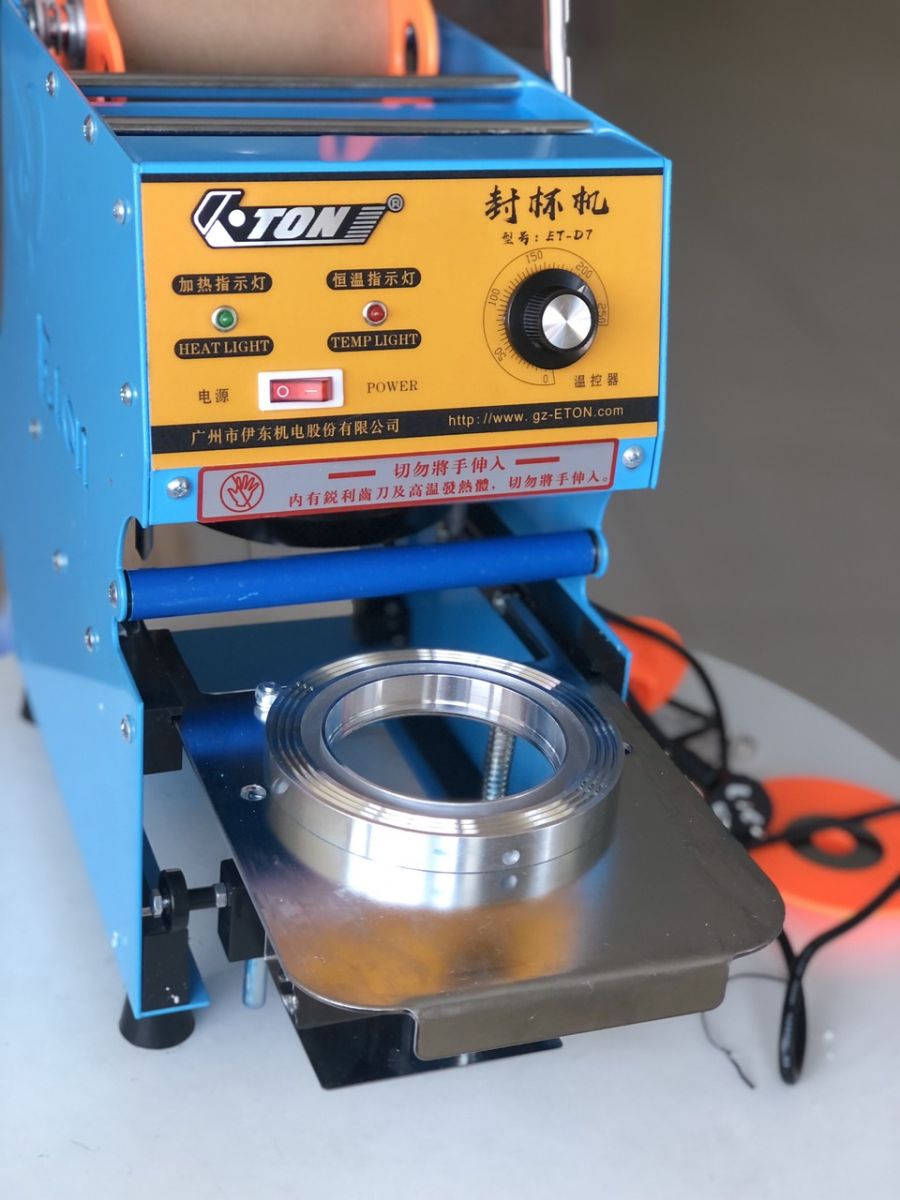 Máy ép miệng ly ETON D7